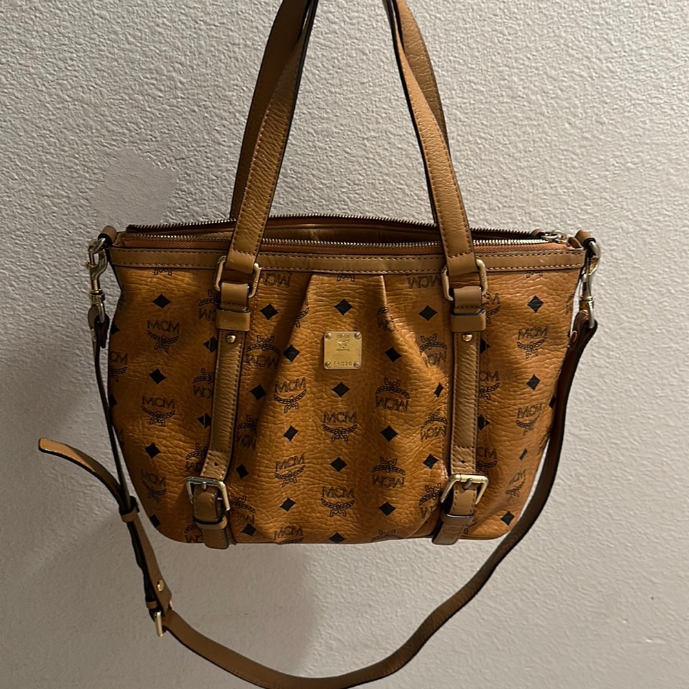 Authentic MCM 2 way bag. Handbag and shoulder bag
